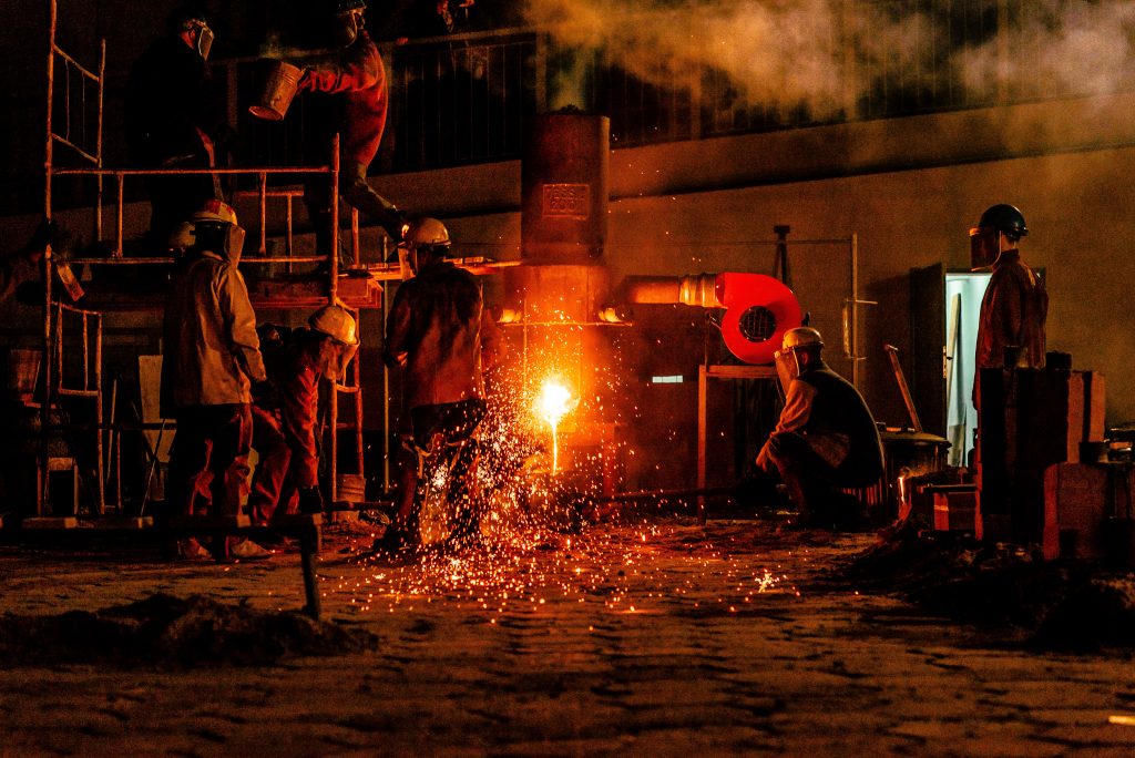 Foundry and steel industry